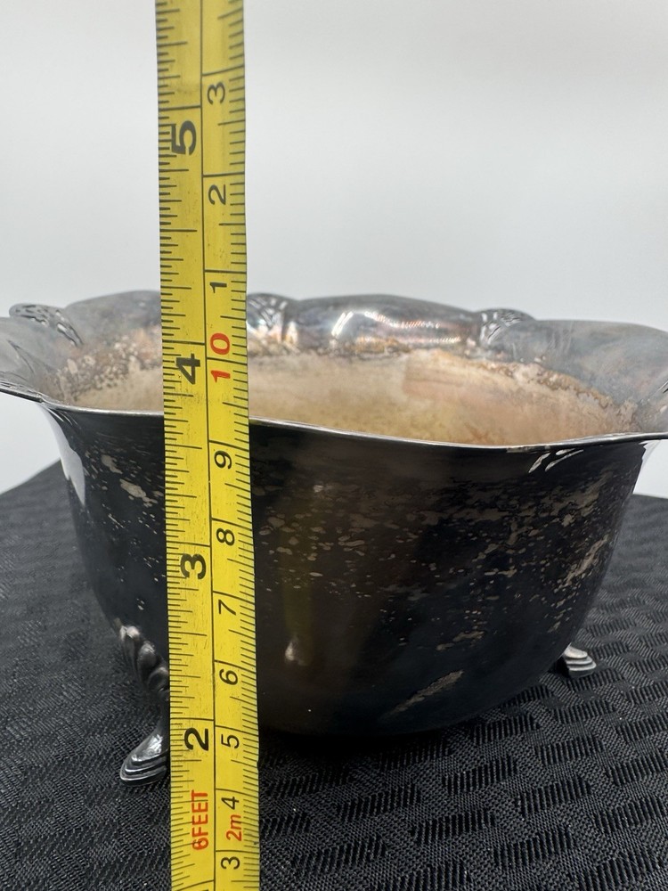 Silver Plated Footed Bowl