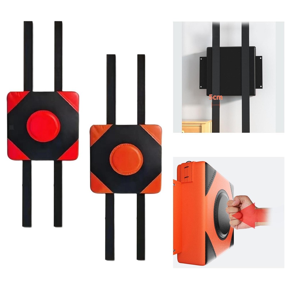 Wall Punching Boxing Pad Durability Space Saving Reusable Adjustable Height