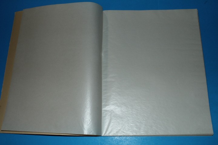 Uni-Safe Mint Sheet File Album Capacity 16 pg 3 pocket 11.5" x 9" BlueLakeStamps