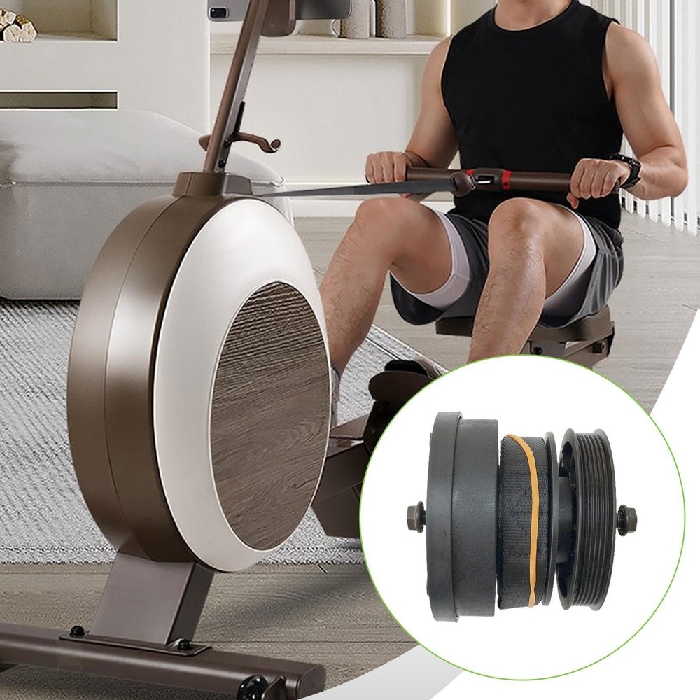Webbing Damper Pulley Elastic System Rowing Machine Pullback