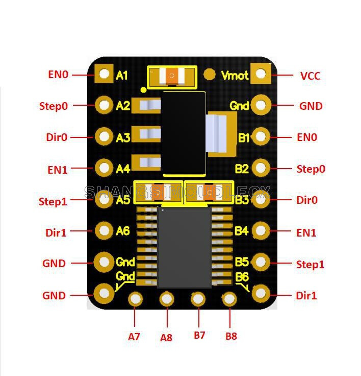 4A 8CH Bus Transceiver Module Master Control sn74act245pwr Welding