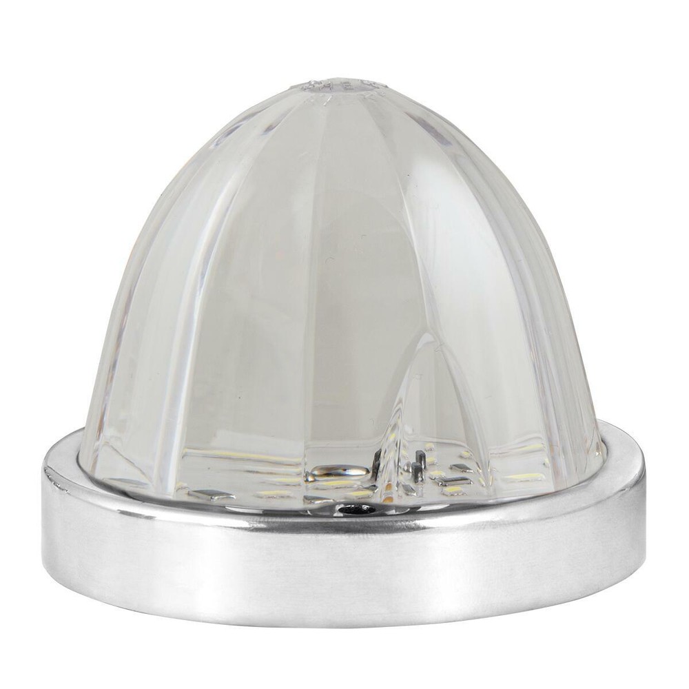 CLASSIC WATERMELON SURFACE MOUNT LED LIGHT TURN/MARKER LIGHT CLEAR/WHITE