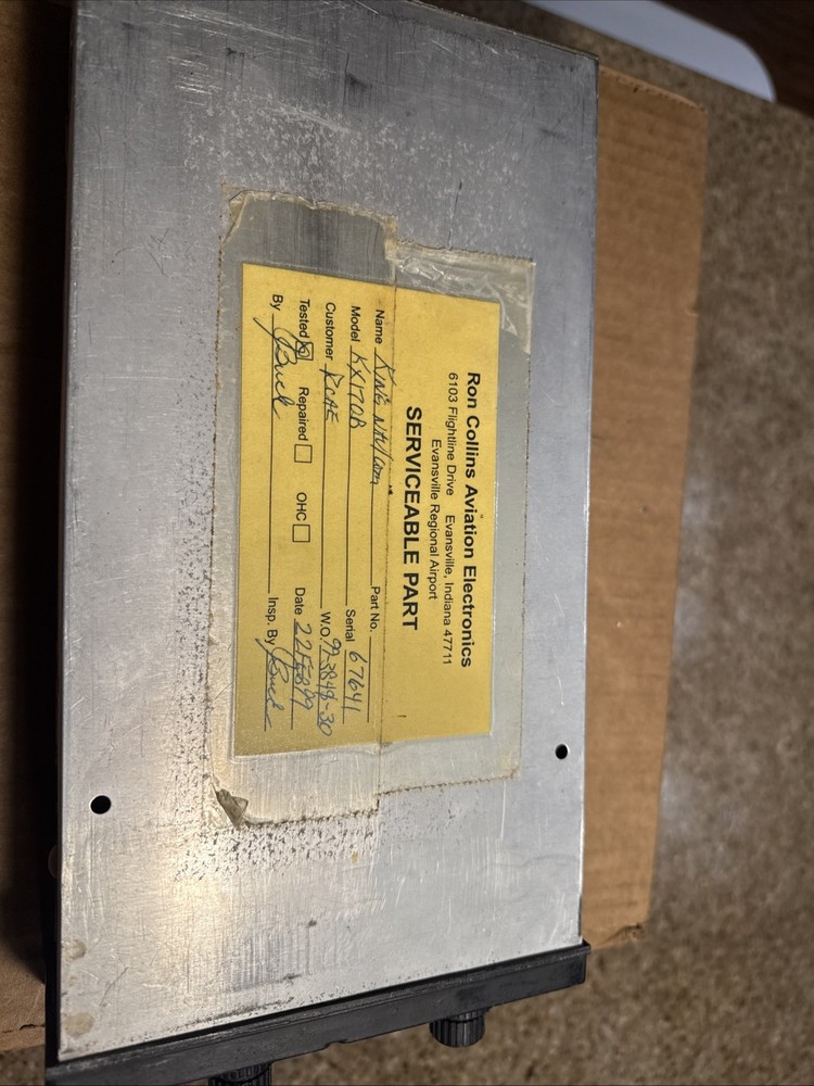 KX 170B Nav/Comm SYS. 13.75VDC.