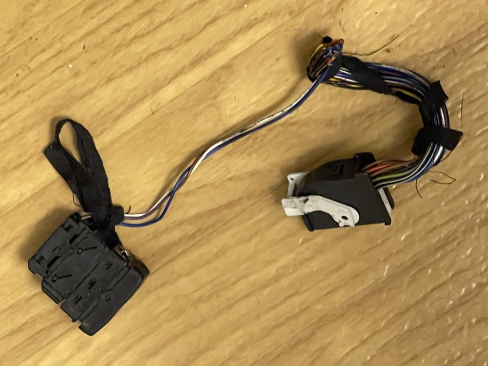 BMW E39 E38 Driver Side Seat Switch Connector Pigtail Harness Depth Adjustment