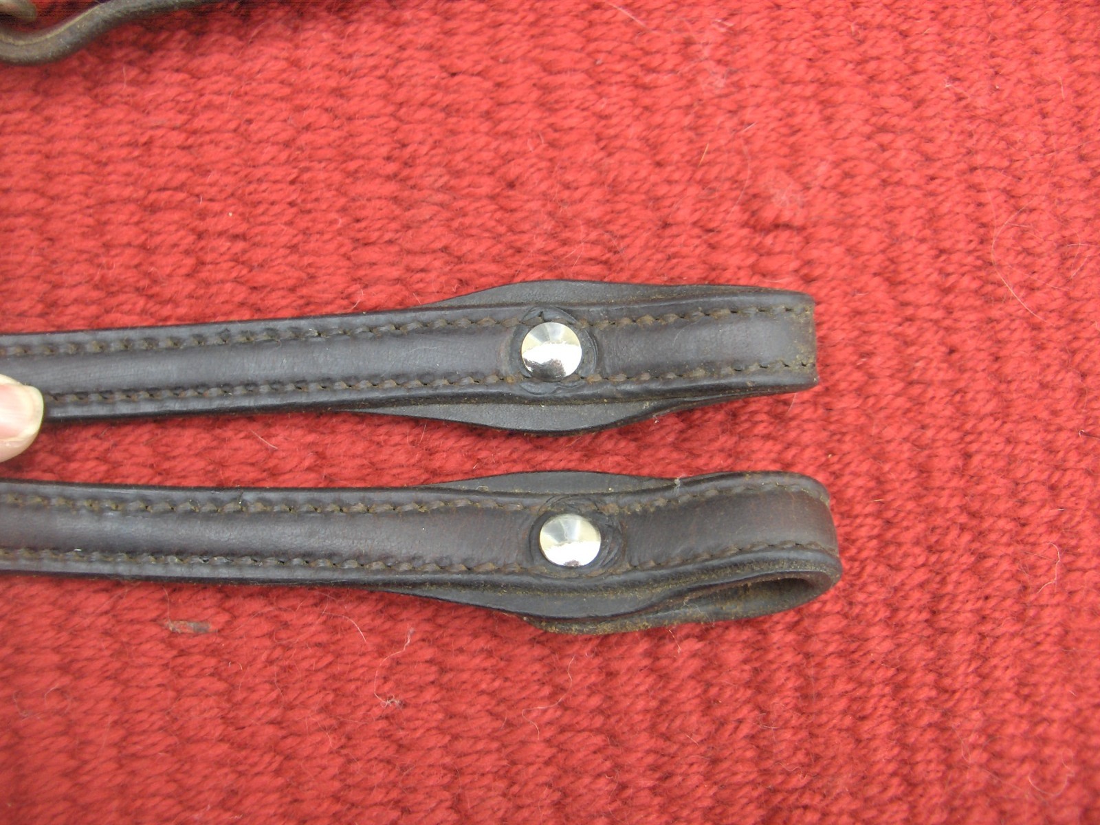 CIRCLE Y VINTAGE ROMEL/ROMMEL REINS FOR HEADSTALL/BRIDLE