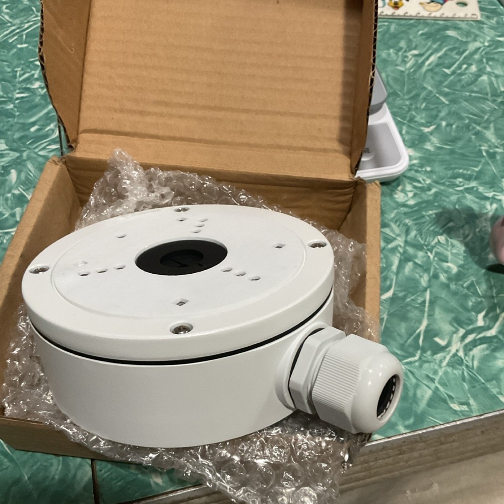 LTB346 Junction Box Surveillance Camera Bracket White Mount Accessory Model 2016