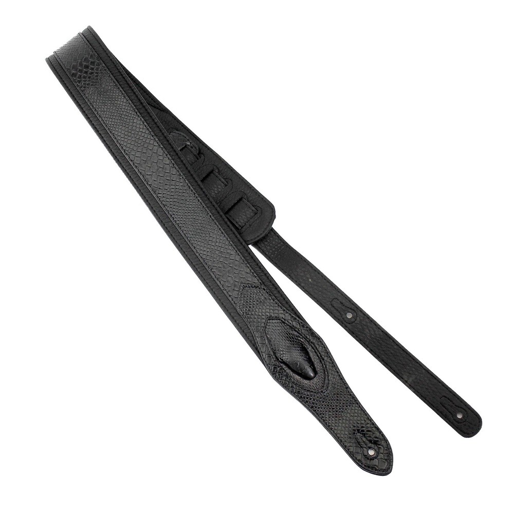 Walker & Williams SF-06 Black Snake Pattern Strap with Snakehead