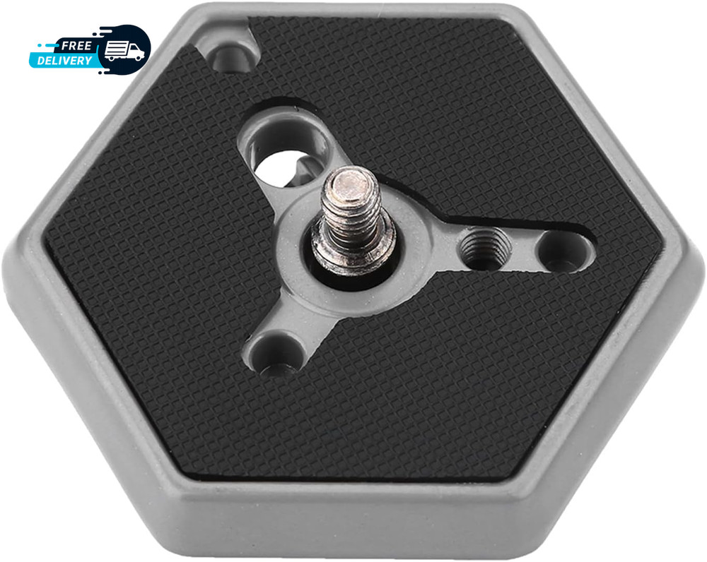 Bogen Hexagon Quick Release Plate for Tripod Camera