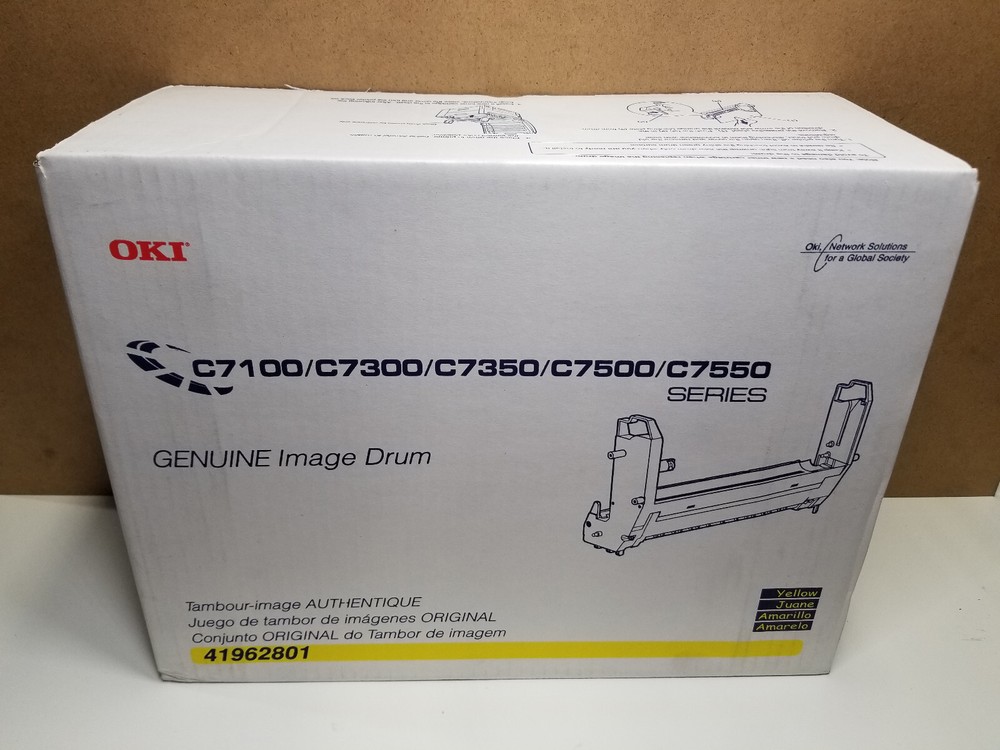 Okidata 41962801 Yellow Image Drum