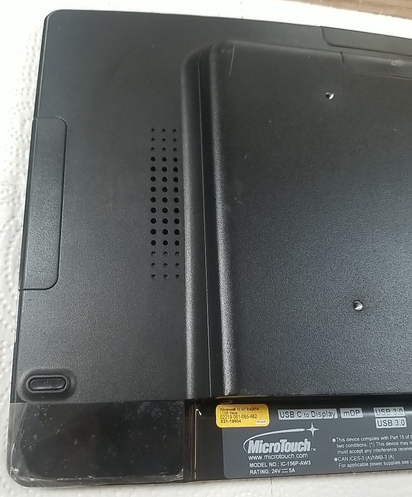 MicroTouch Solutions Touch Panel PC IC-156P-AW3