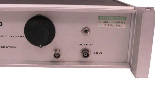 Rockland 5110 Remotely Programmable Frequency Synthesizer Working