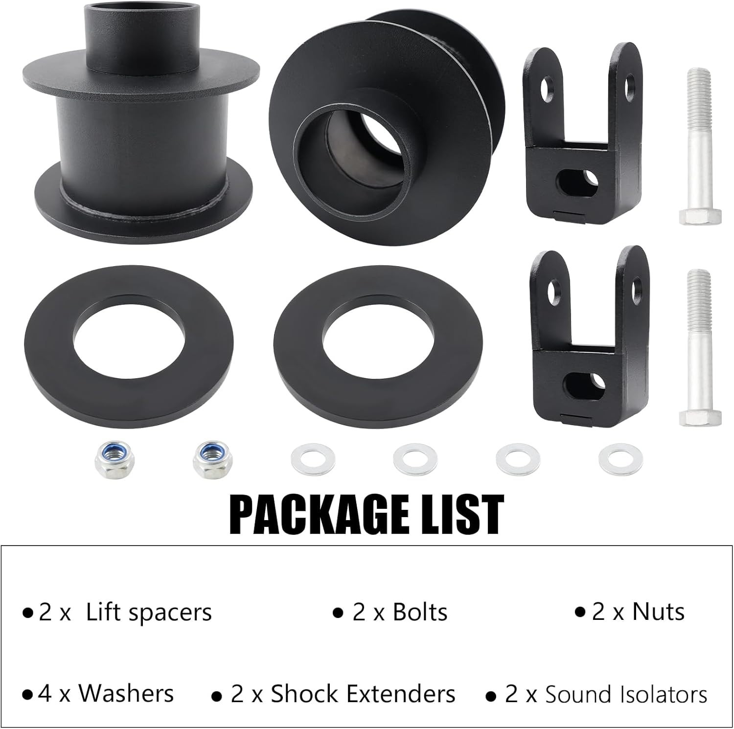 3.5" Front Leveling Kit Compatible with 2005-2024 Ford F250 F350 Super Duty 4WD
