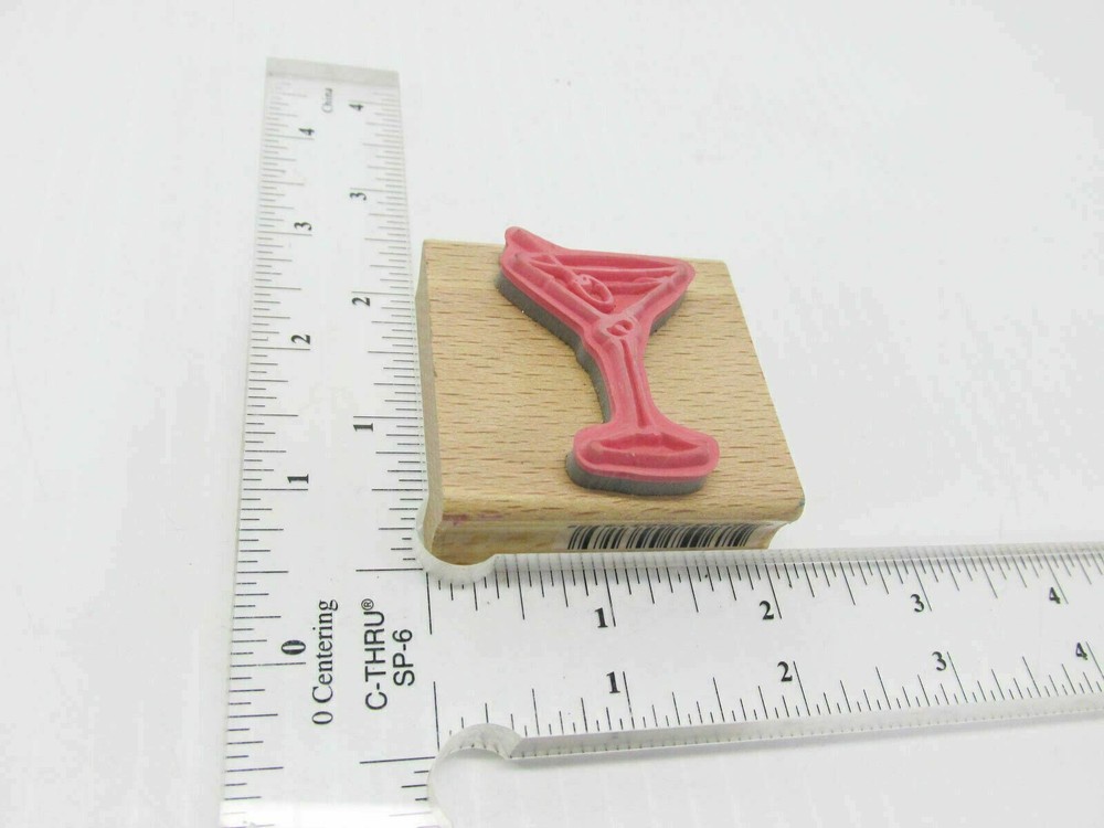 Drinks Rubber Stamp - Stamp Set A800