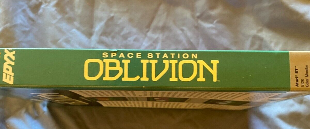 Space Station Oblivion Atari 1040/520 ST NEW Disk By Epyx