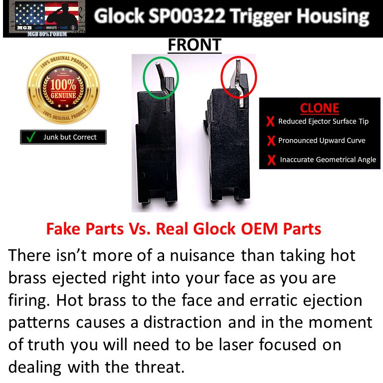 Glock 26 Lower Part Kit Gen 3 OEM G26 LPK Complete