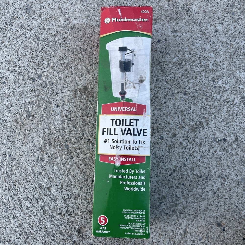 Fluidmaster 400A Fill Valve, Anti-Siphon, Adjustable