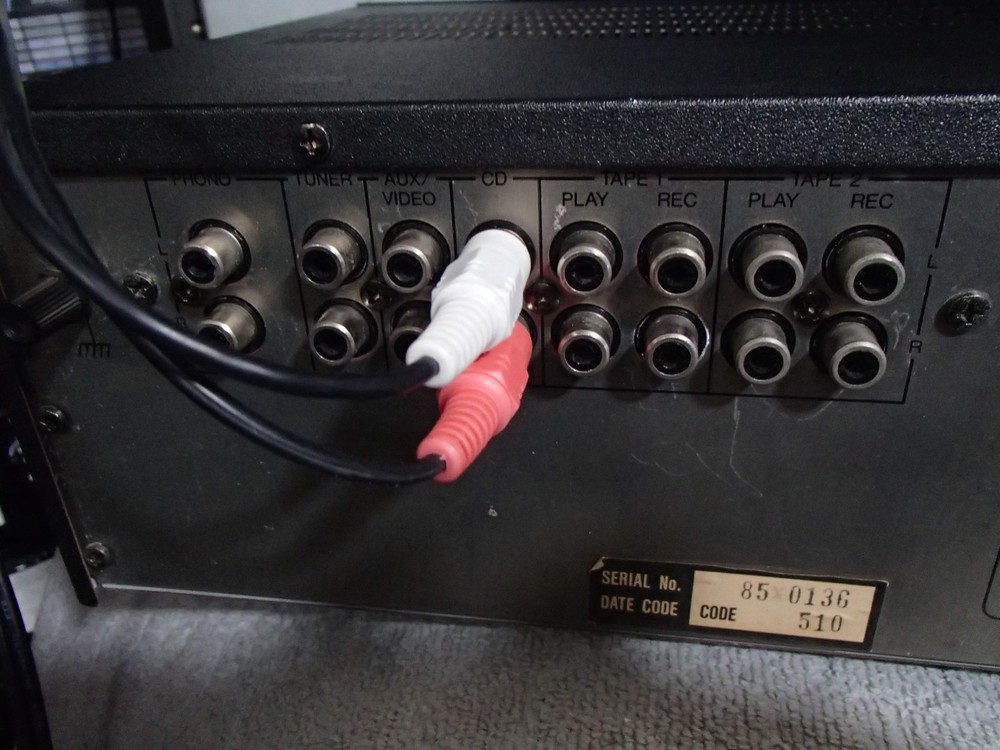 mcs 3871 stereo integrated amplifier tested working.