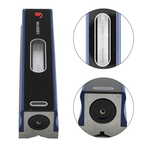 8" Precision Level Tool - 0.0002"/10" Accuracy for Straightness & Parallelism