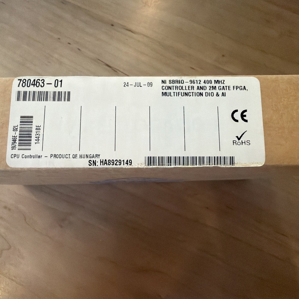 National Instruments NI sbRIO-9612 Single-Board FPGA cRIO Controller