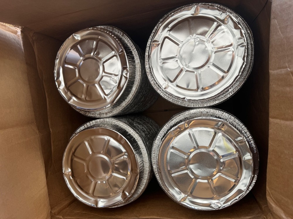 Western Plastics 508-B Foil Container 8" Round 500 per Pack