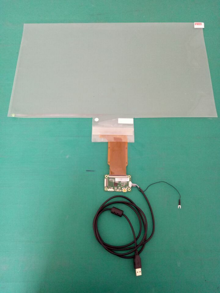 23.8" 16:9 Ratio 10 Touch Points Interactive Capacitive Touch Foil/Bottom Tail