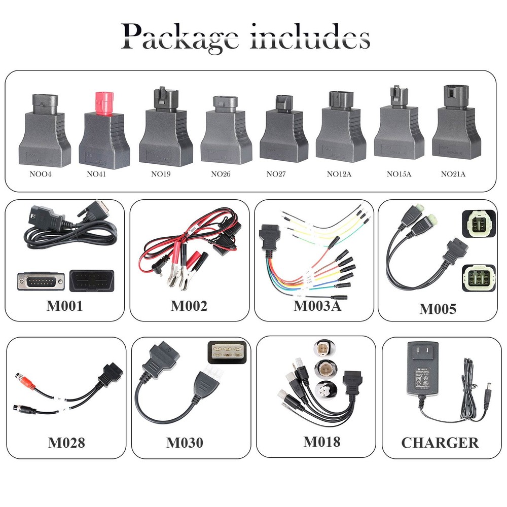 OBDSTAR MS50 STD Motorcycle Diagnostic tool OBD2 Scanner Key Coding Action test