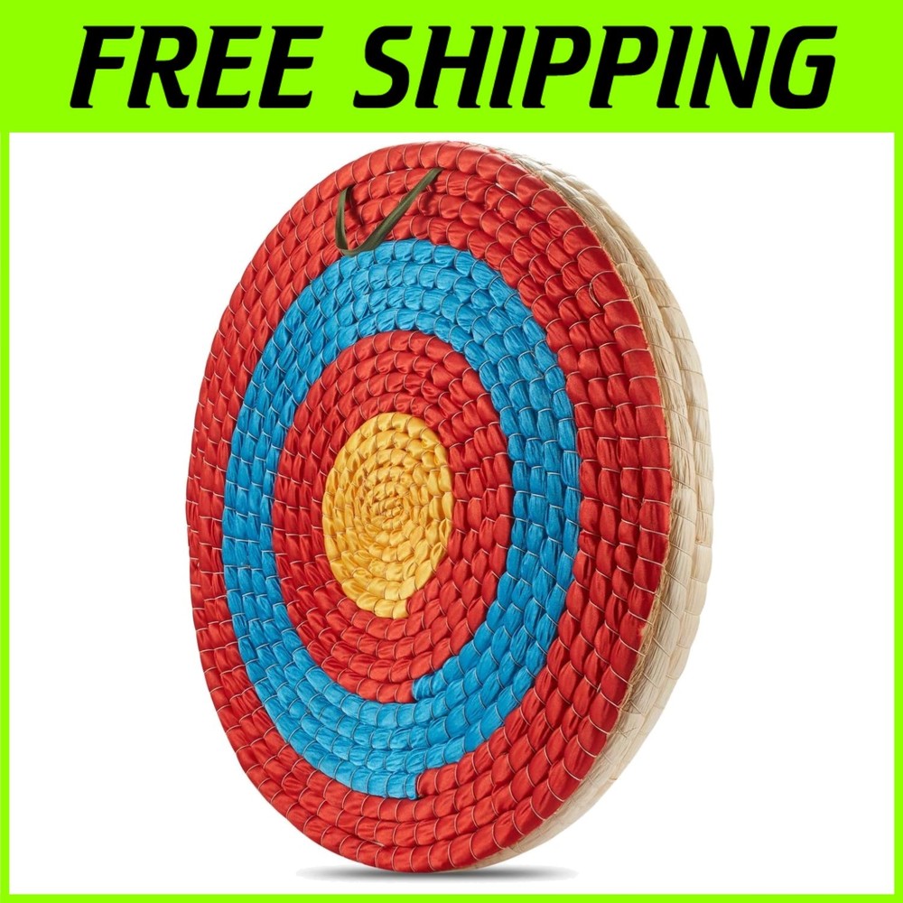 Hand-Made Straw Archery Target, Recurve/Compound Bow