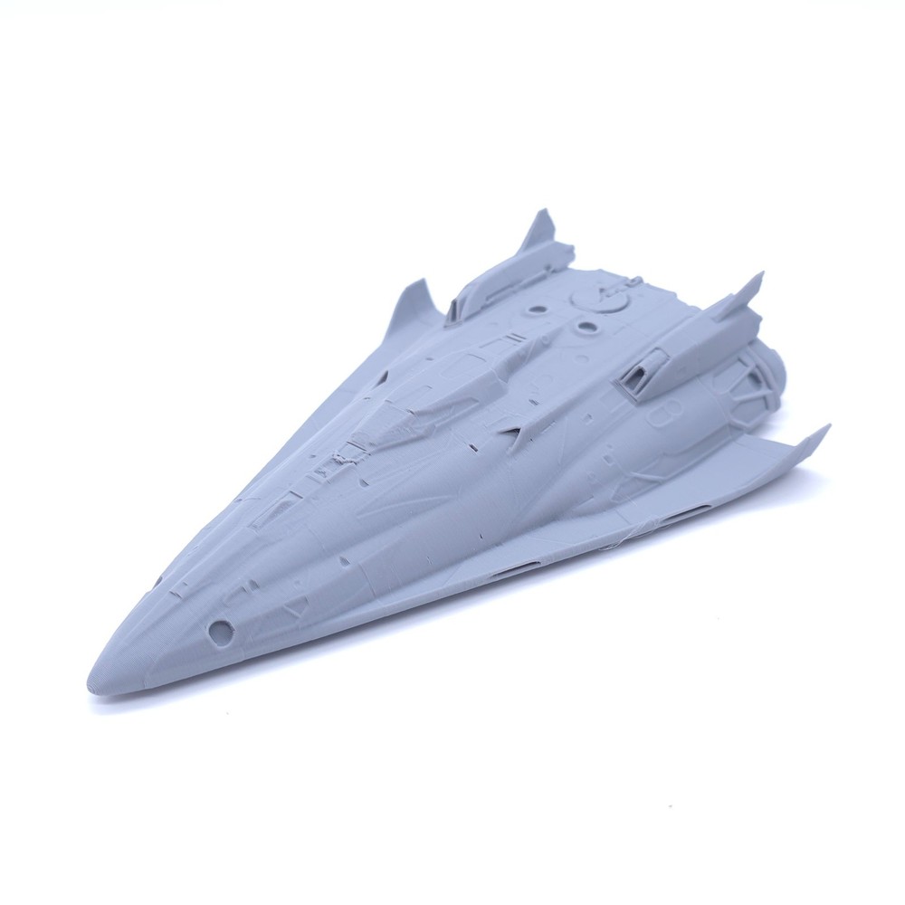 Fer Lance - 1", 3", 6" or 12" Model - Custom Space Ship Sci-Fi Elite