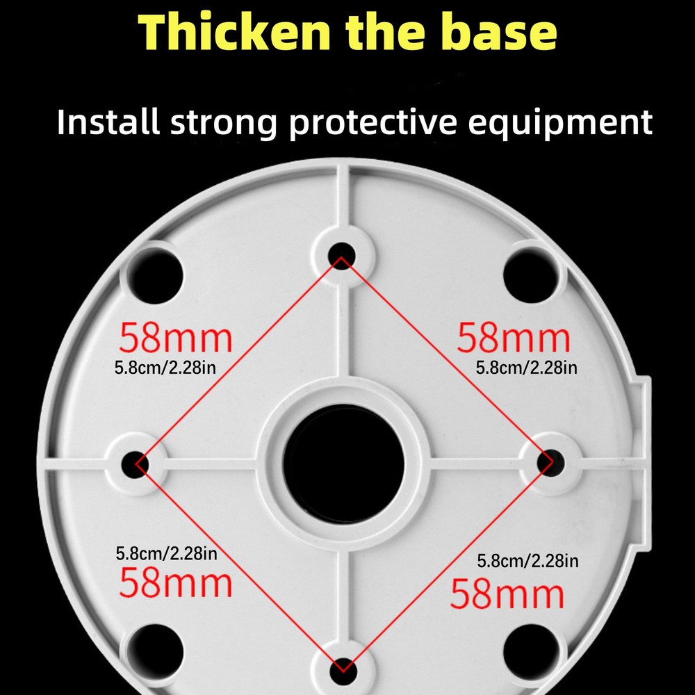 Waterproof Junction PC Box CCTV Bullet Dome Camera Wall Mount Bracket