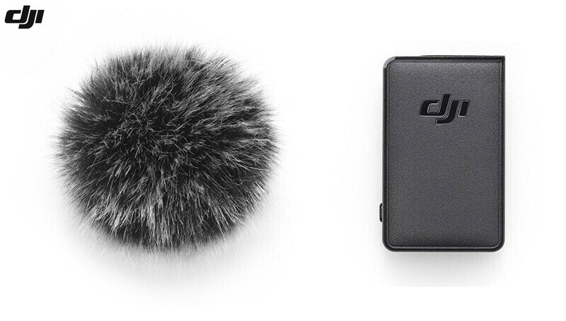DJI Pocket 2 Wireless Microphone Transmitter with Windscreen (2.4GHz) - 99% New