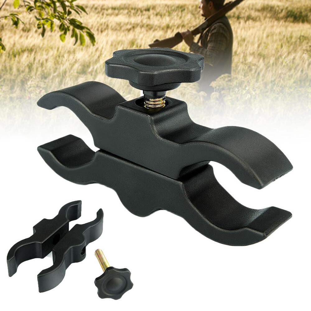 2Pcs Tactical Scope Barrel Clamp Mount 25mm-35mm Adjustable for Flashlight