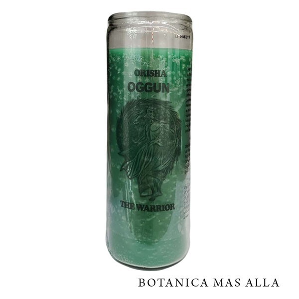 Veladora - Vela Ogun  -  Prayer and Religious Candle  - 7 Days Candle