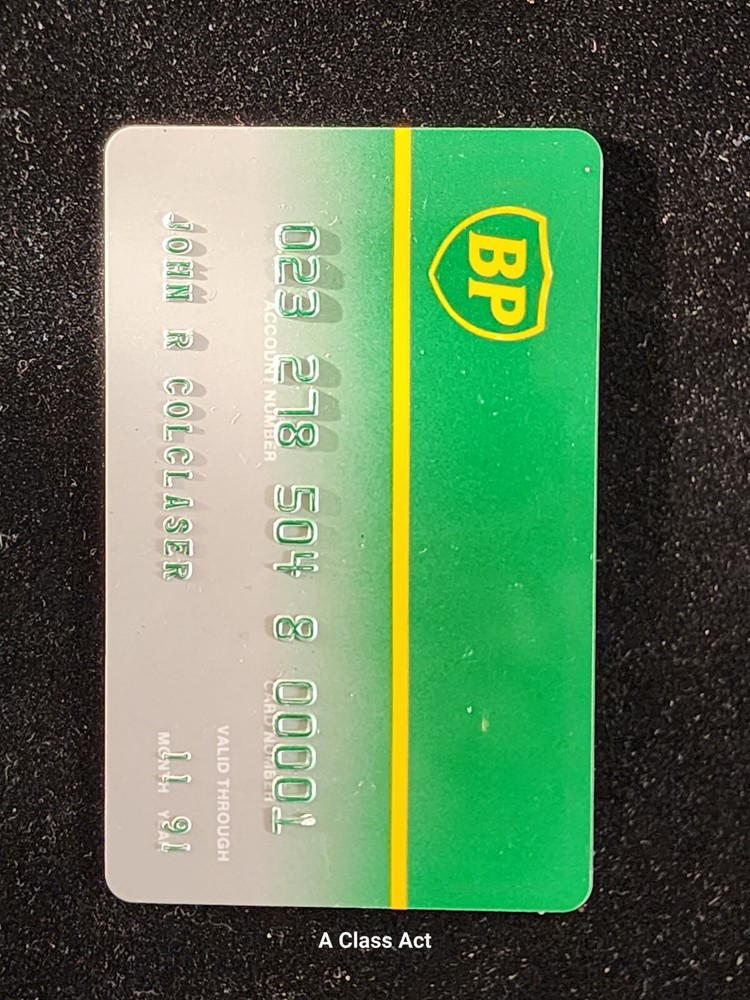 1991 BP credit card cc472