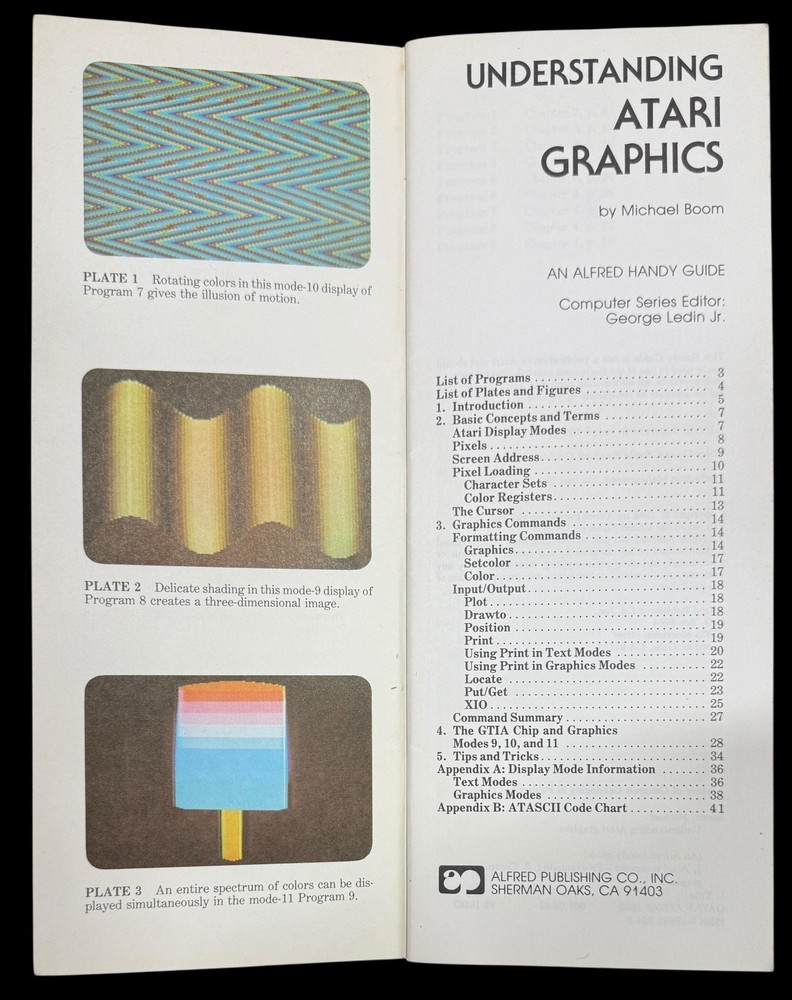 Alfred Handy Guide's Understanding: Pascal, AI, Basic, & Atari Graphics Books