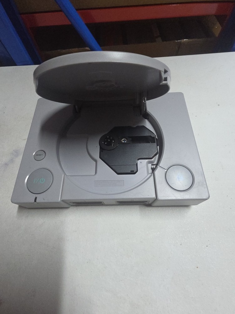 Playstation One Console SCPH-5502 1xcontroller With Cords Tested And Working