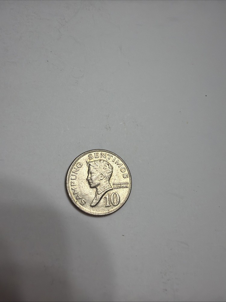 1972 Philippines 10 Sentimos Coin