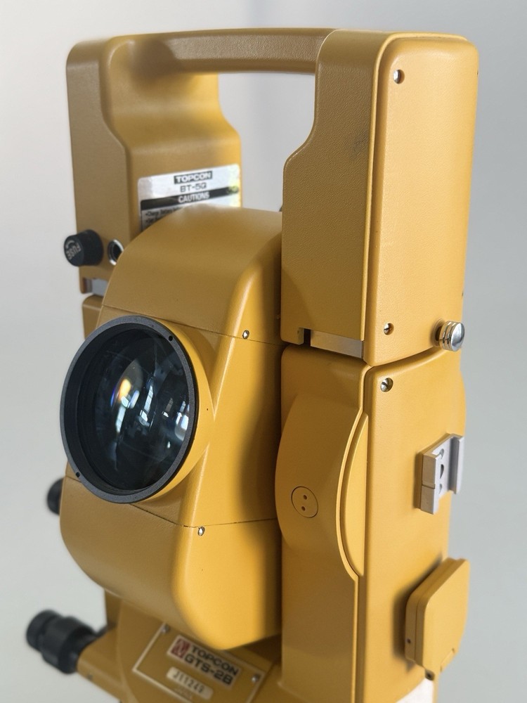 Topcon GTS-2B Total Station ~ Case, Controller, & Accessories - Untested, As-Is