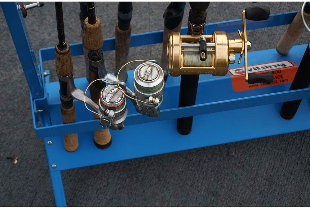 Floor/Deck Fishing Rod Rack