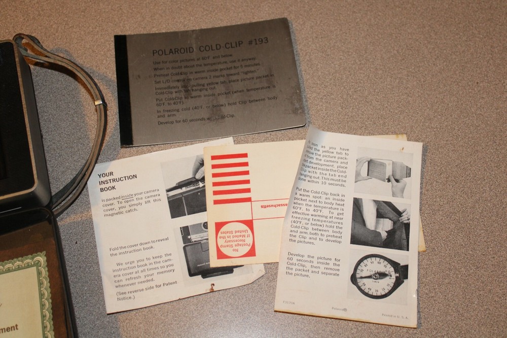 Vintage Polaroid Automatic 100 Land Camera