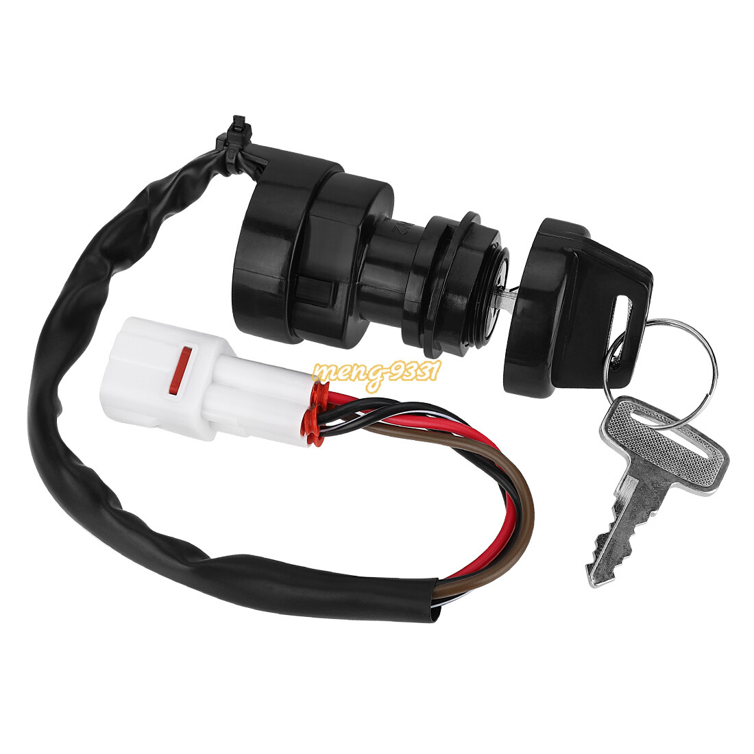 Ignition Key Switch for Yamaha Big Bear 350 400 Wolverine 350 Bear Tracker 250