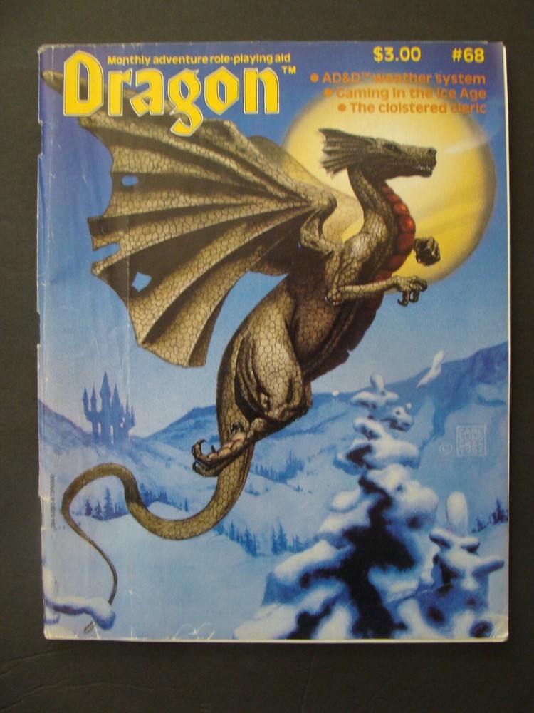 DRAGON MAGAZINE #68 Dec 1982