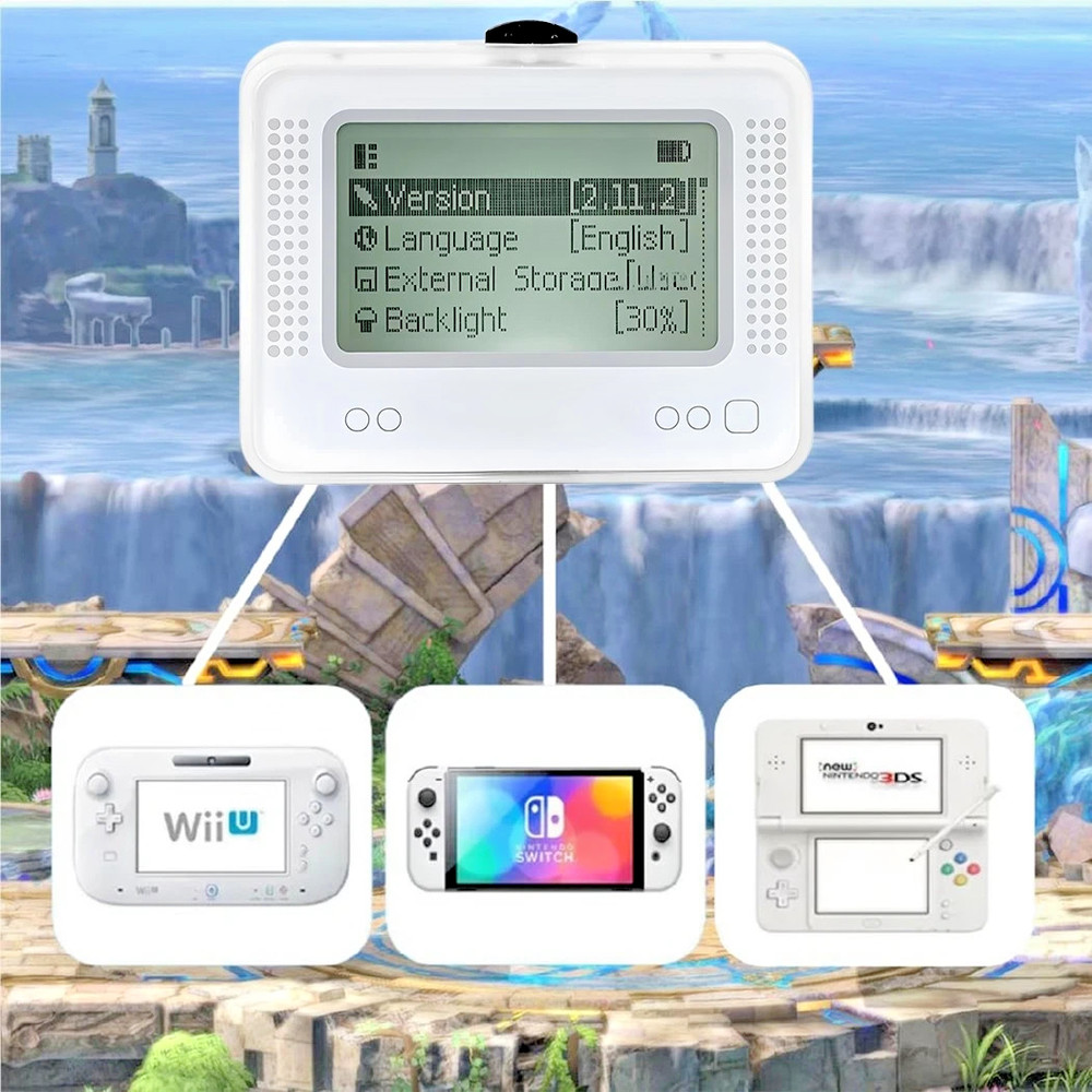 Amiibo NFC Tag Emulator Bluetooth-Compatible Emulator for Nintendo Switch 1 & 2