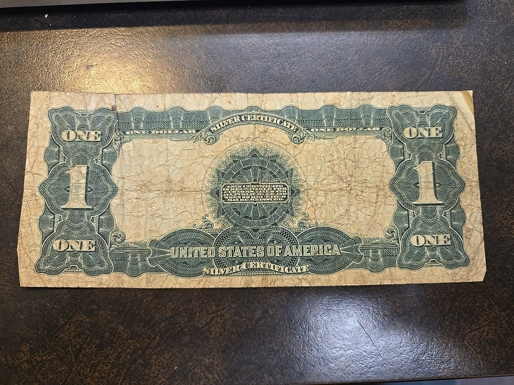 1899 $1 Black Eagle Silver Certificate Fr 226 A One Dollar