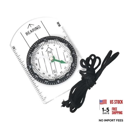 Land Navigation Compass Military Grade Digital Compass Measuring Compass Tool