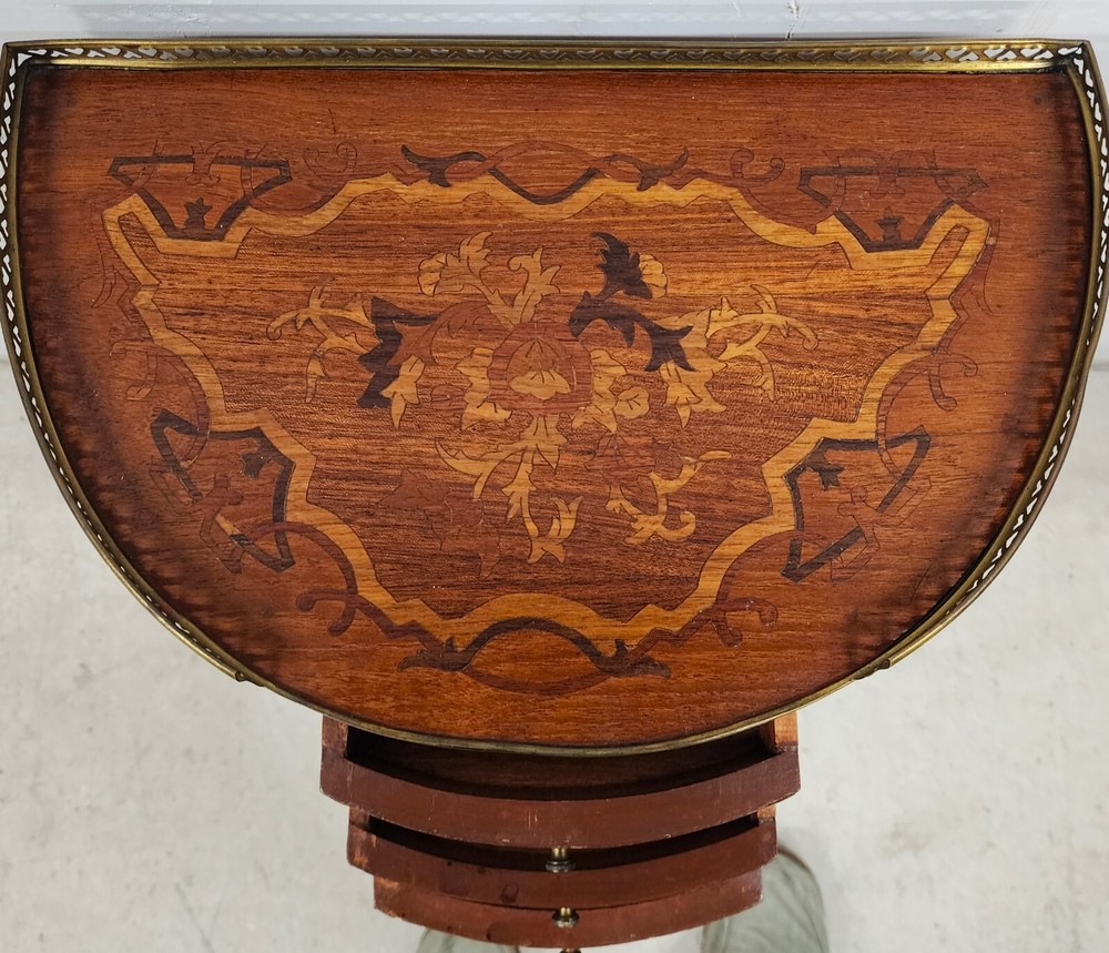 French Side Table Louis XV Ormolu Mounts