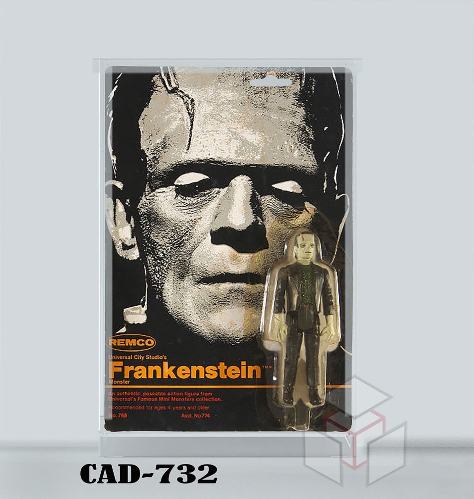 Pre-ORDER Acrylic Display Case for REMCO Universal Studio Monsters Figures MOC