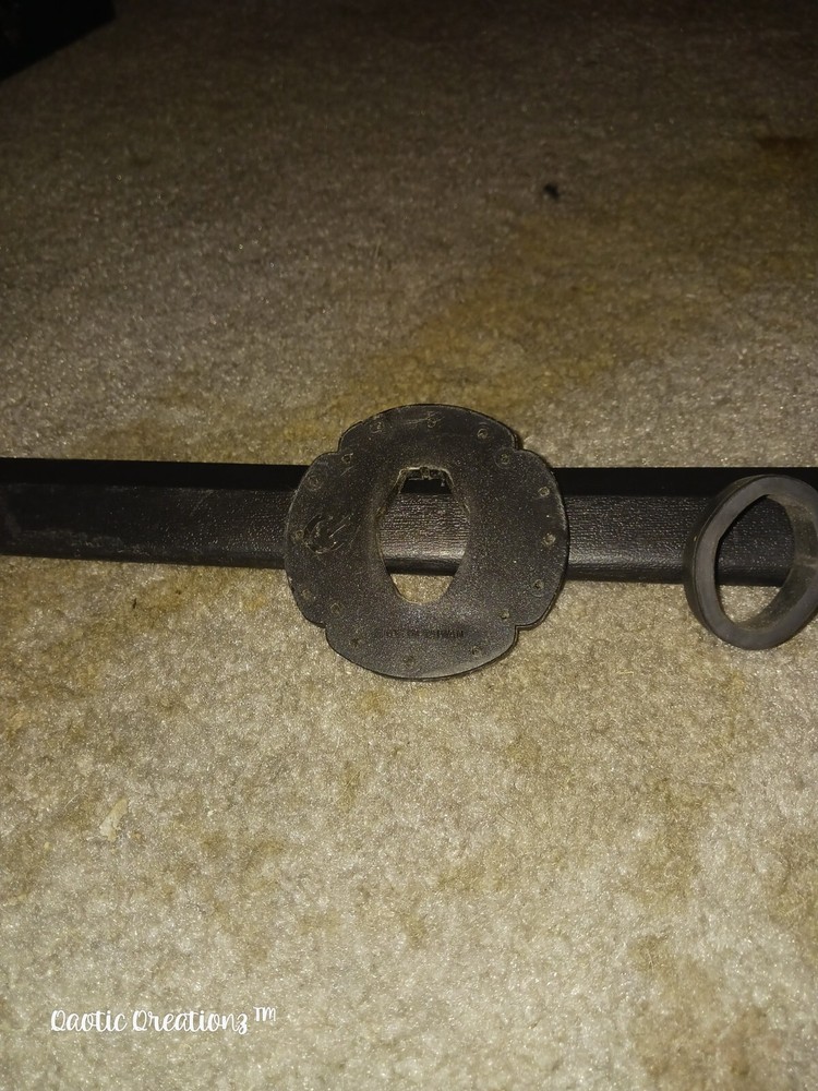 Black Martial Arts Practice Sword