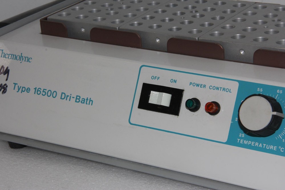 BARNSTEAD/THERMOLYNE DB16525 Type 16500 Dri-Bath w/ 3 Blocks "TESTED"