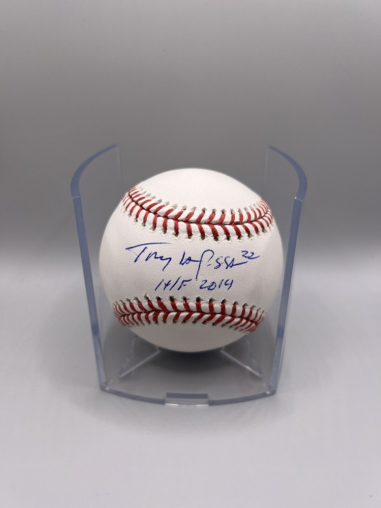 Tony LaRussa Signed Official Baseball MLB Authenticated Holo W/ Cube