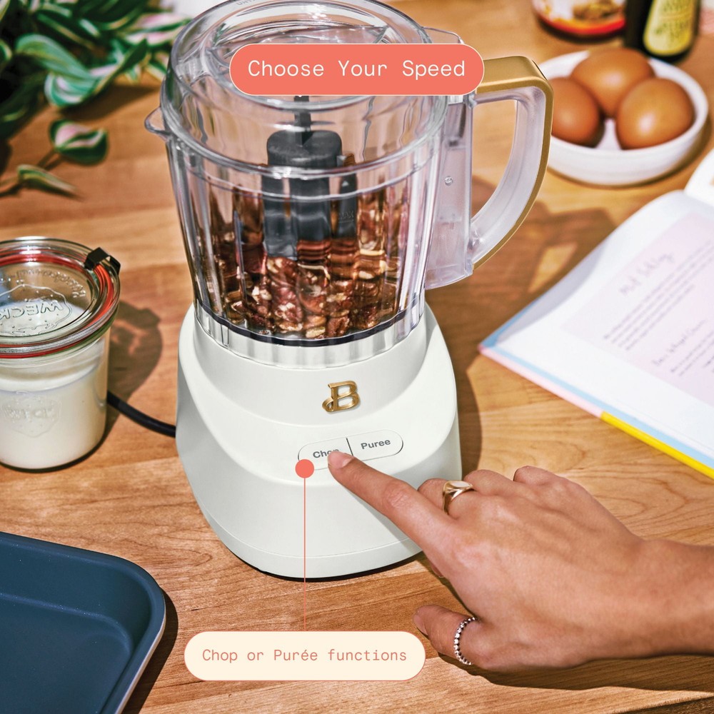 3-Cup Food Chopper, White Icing by